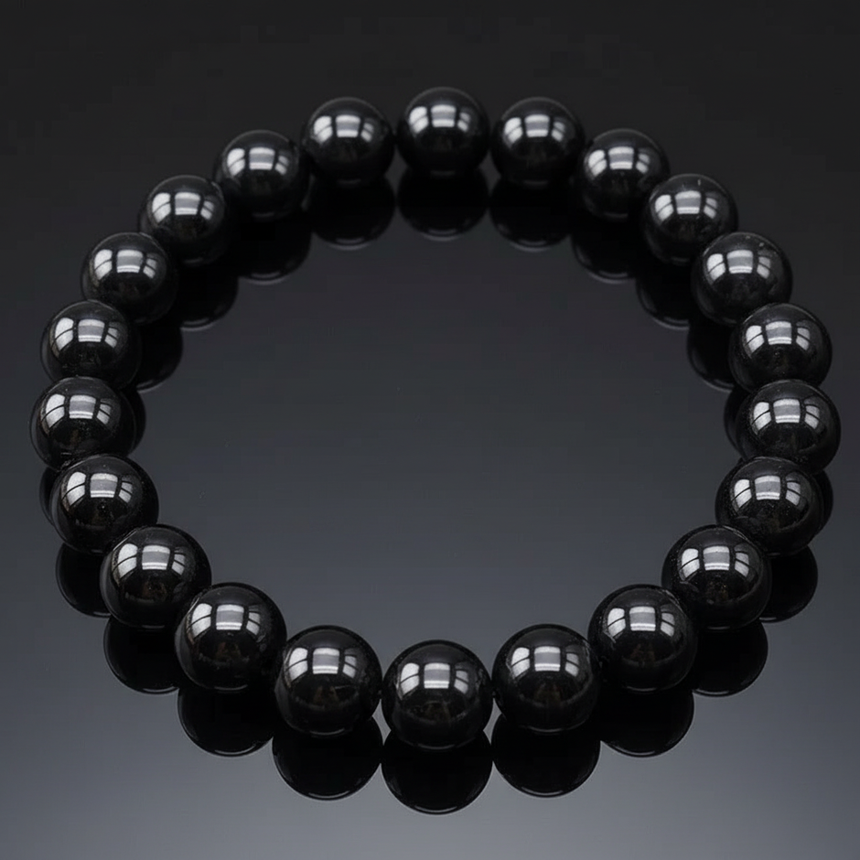 Black Obsidian close-up