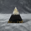Black White Two-Tone Coil Pyramid – Charcoal 1