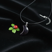 Blackcurrant Moon Pendant