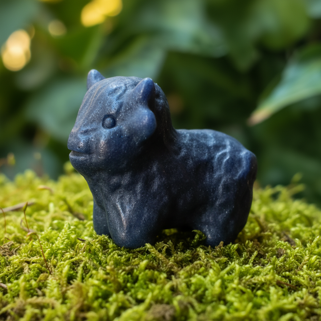 Blue Aventurine Highland Cow
