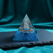 Blue Crystal Copper Coil Pyramid – Teal Velvet Retry