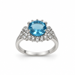 Blue Topaz ring white background 2