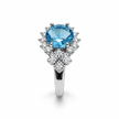 Blue Topaz ring white background 3