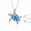 Blue Turtle Pendant