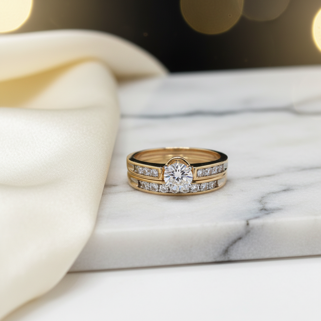 Bridal set with elegant background 3