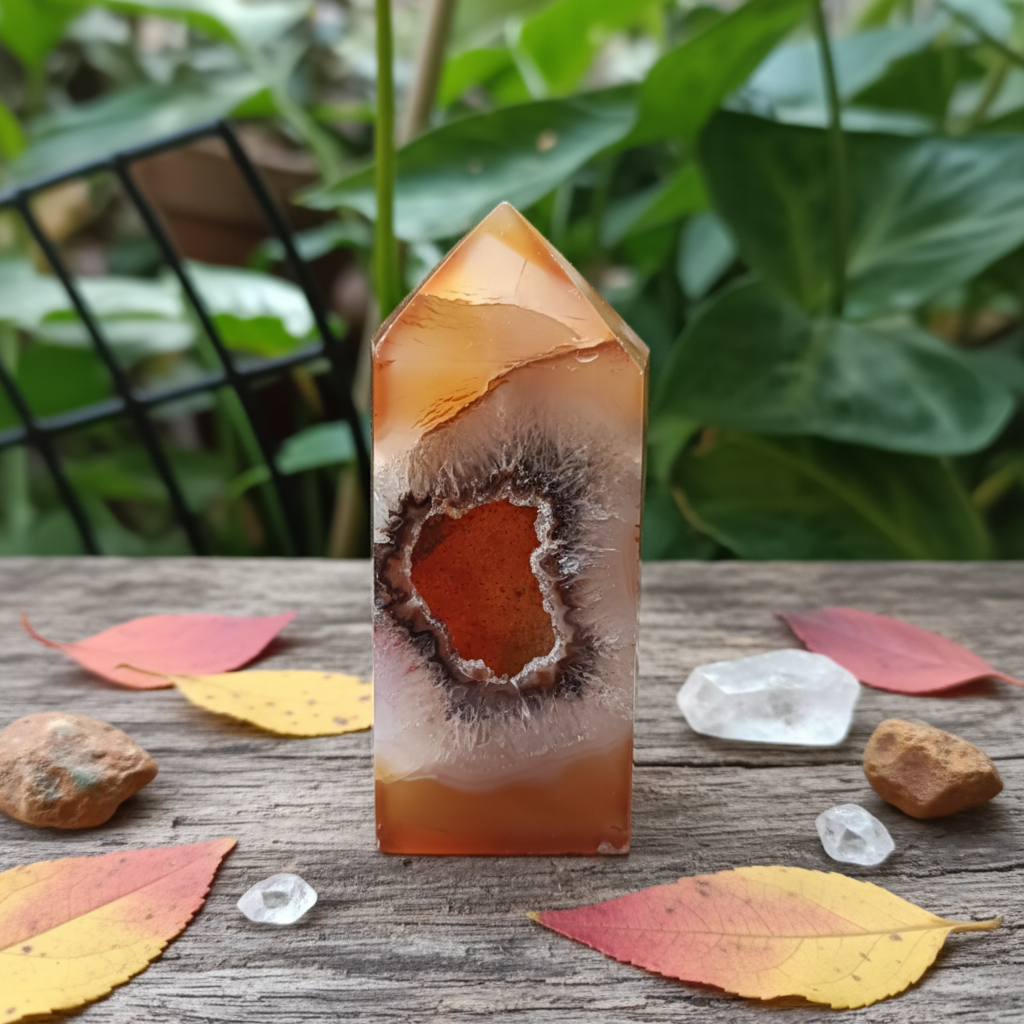 Carnelian Agate 1 Wood