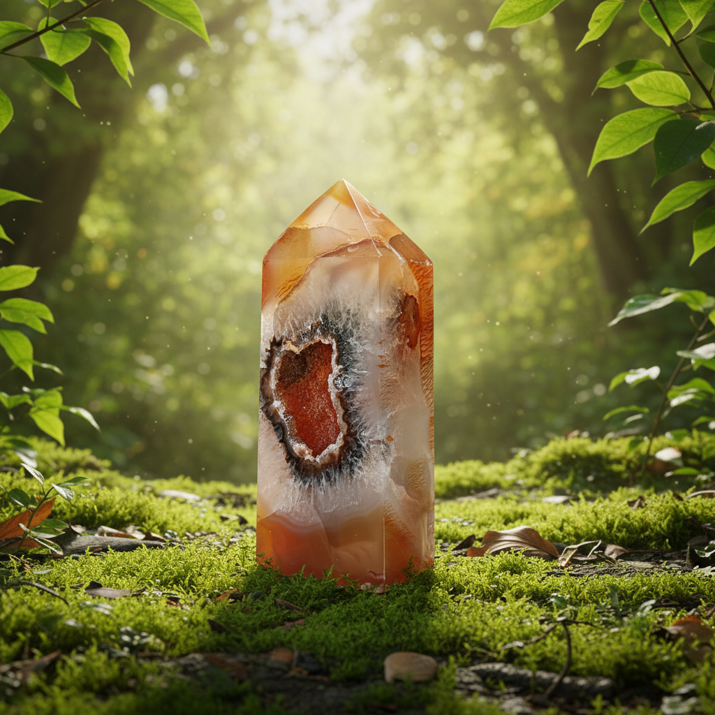 Carnelian Agate 2 Forest