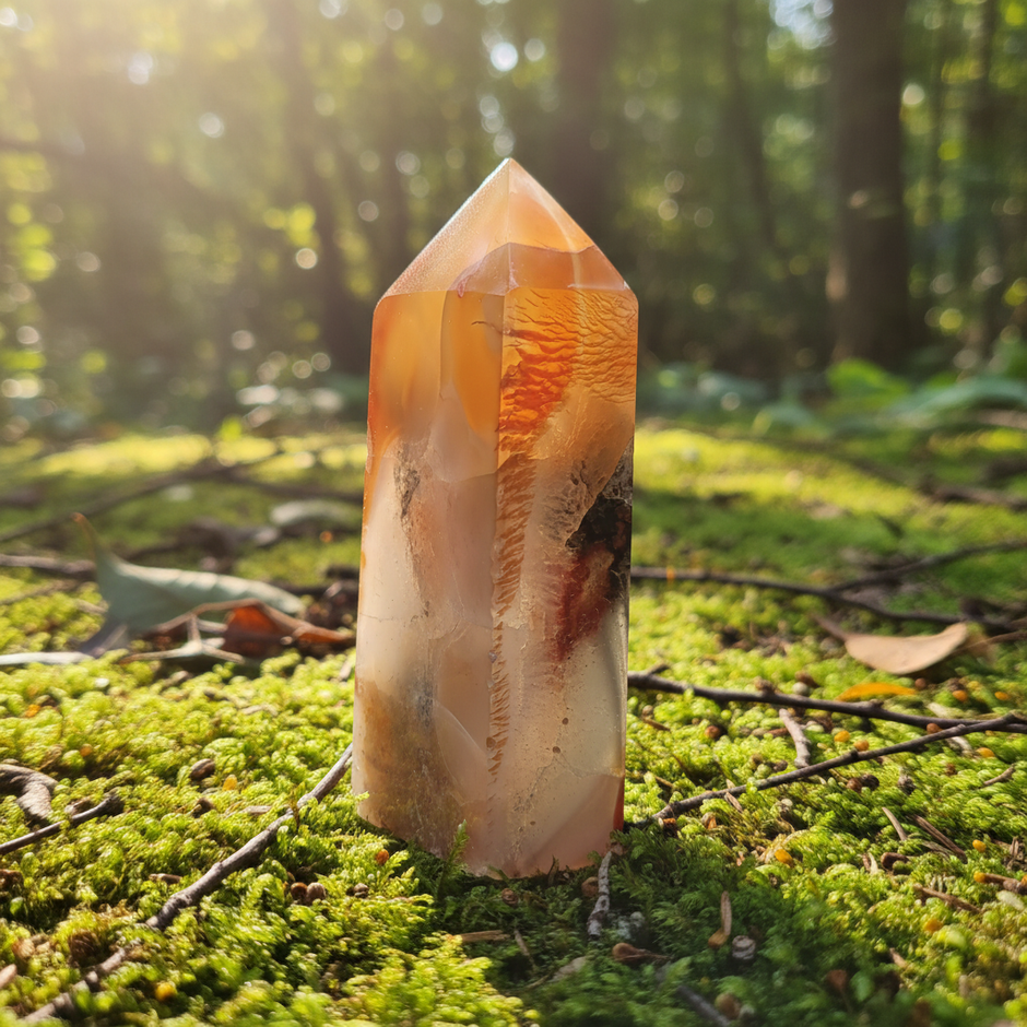 Carnelian Agate 3 Forest