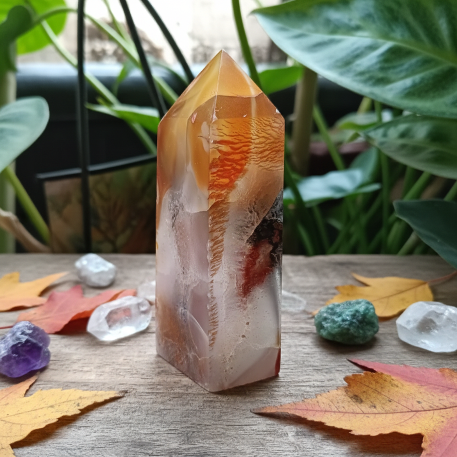 Carnelian Agate 3 Wood