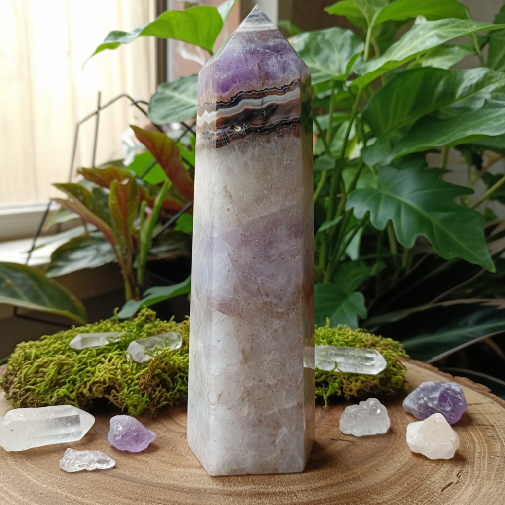 Chevron Amethyst 1 Wood