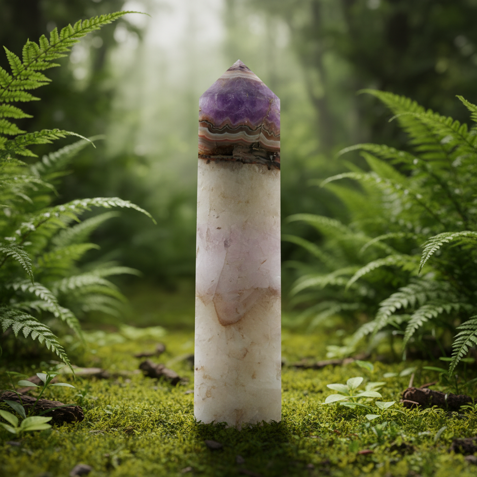 Chevron Amethyst 2 Forest