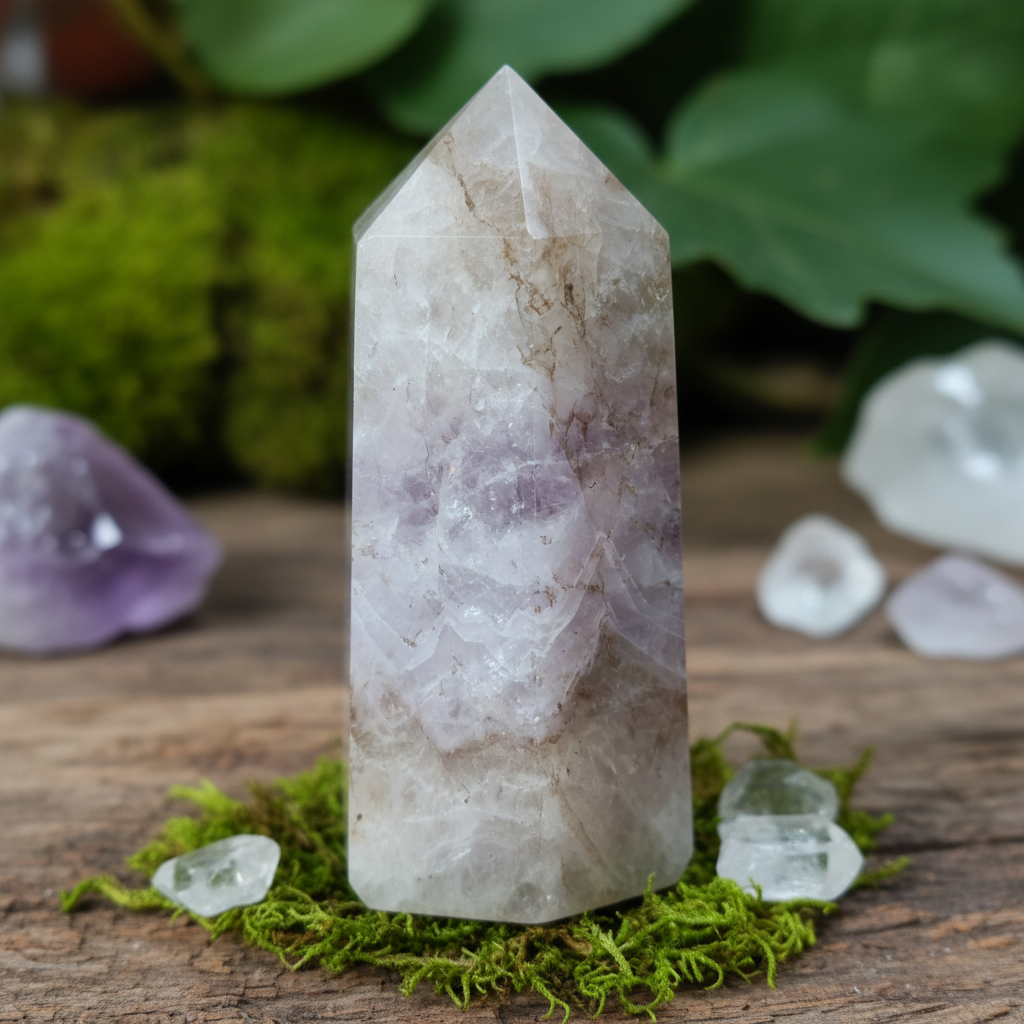 Chevron Amethyst 5 Wood