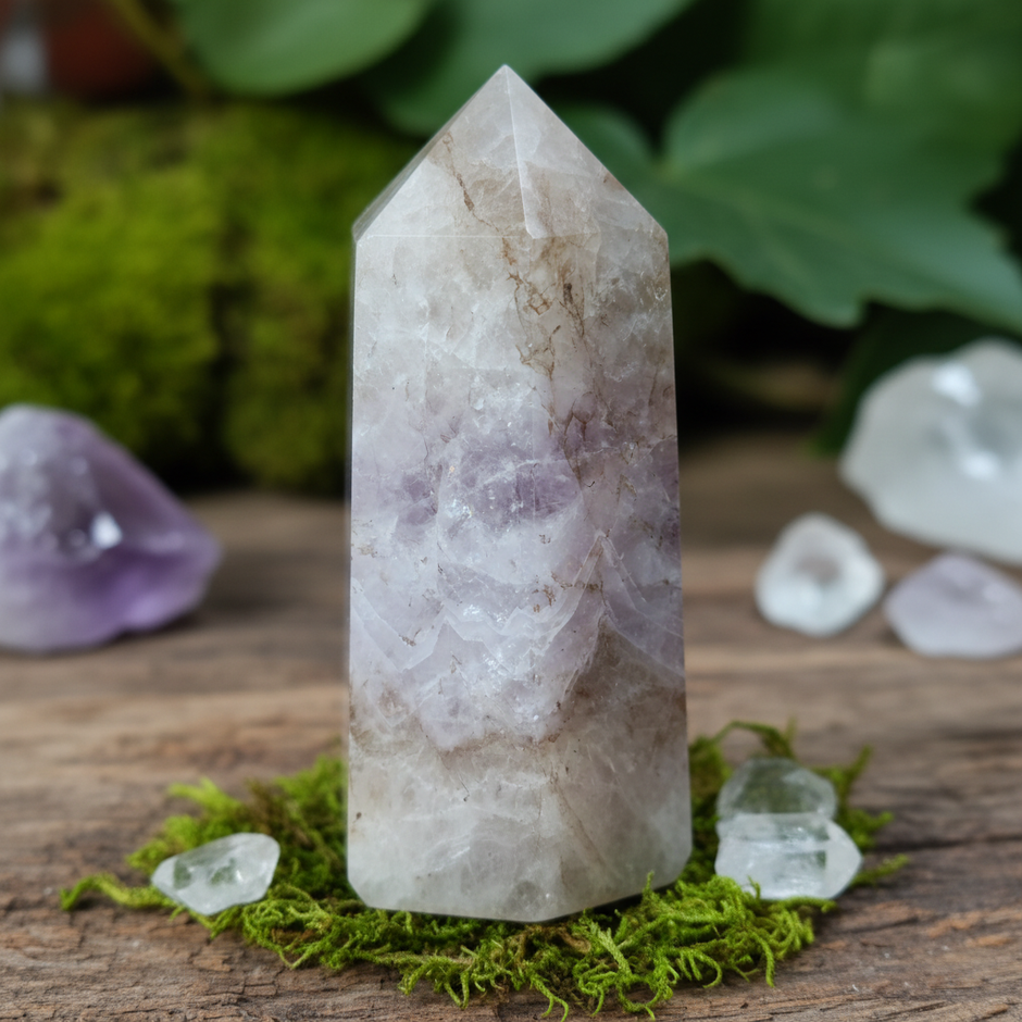 Chevron Amethyst 5 Wood