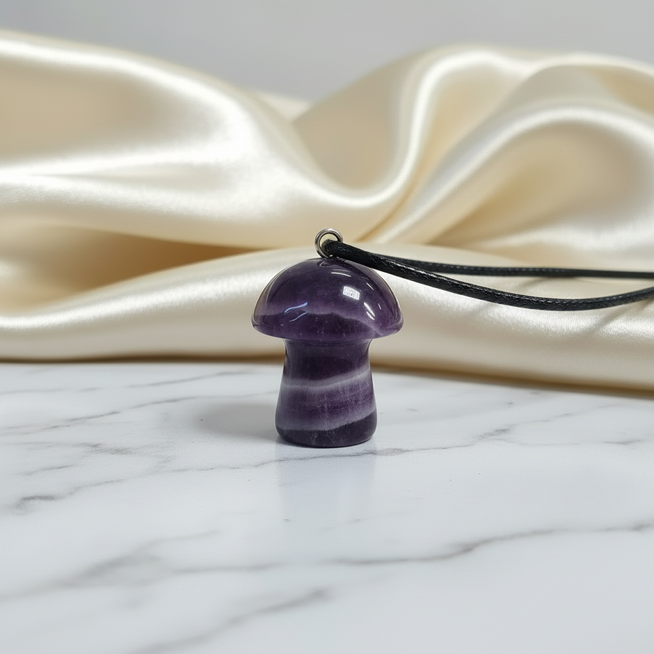 Chevron Amethyst Side View