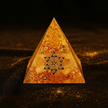 Citrine Merkaba Pyramid - Hero Shot