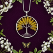 Citrine Tree of Life Pendant - Revised