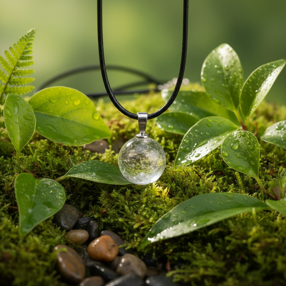 Clear Quartz Greenery