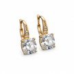 Clear stone earrings, image 2