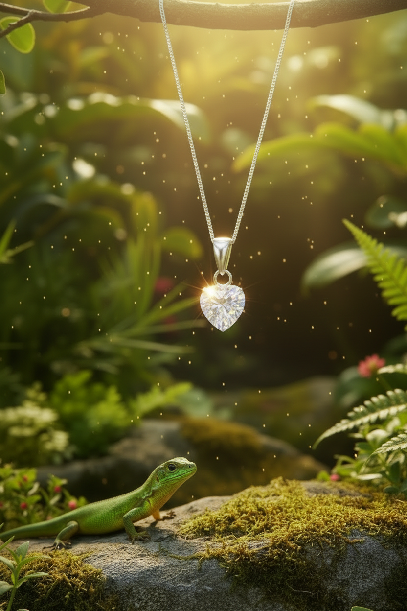 Closer detailed view of pendant