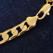 Cuban Link Chain - Navy Velvet Macro