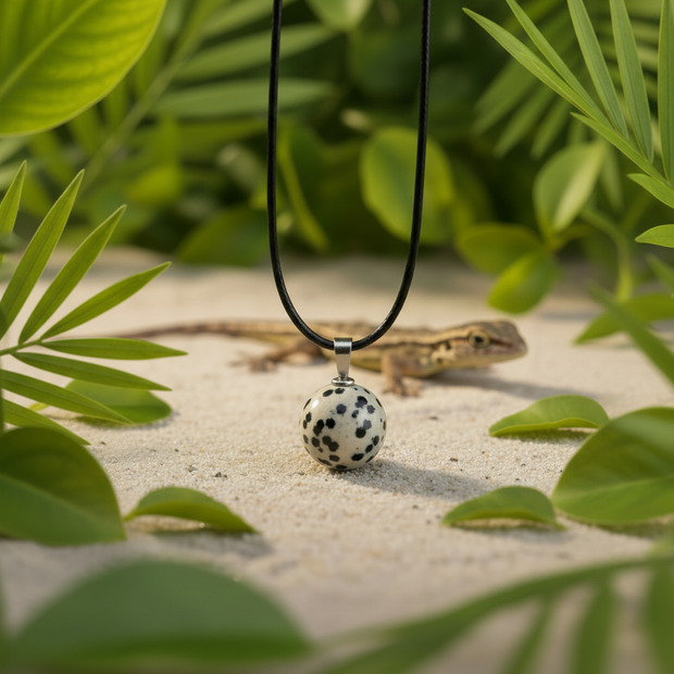 Dalmatian Jasper Version B Greenery
