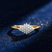 Diamond Cluster Ring V2