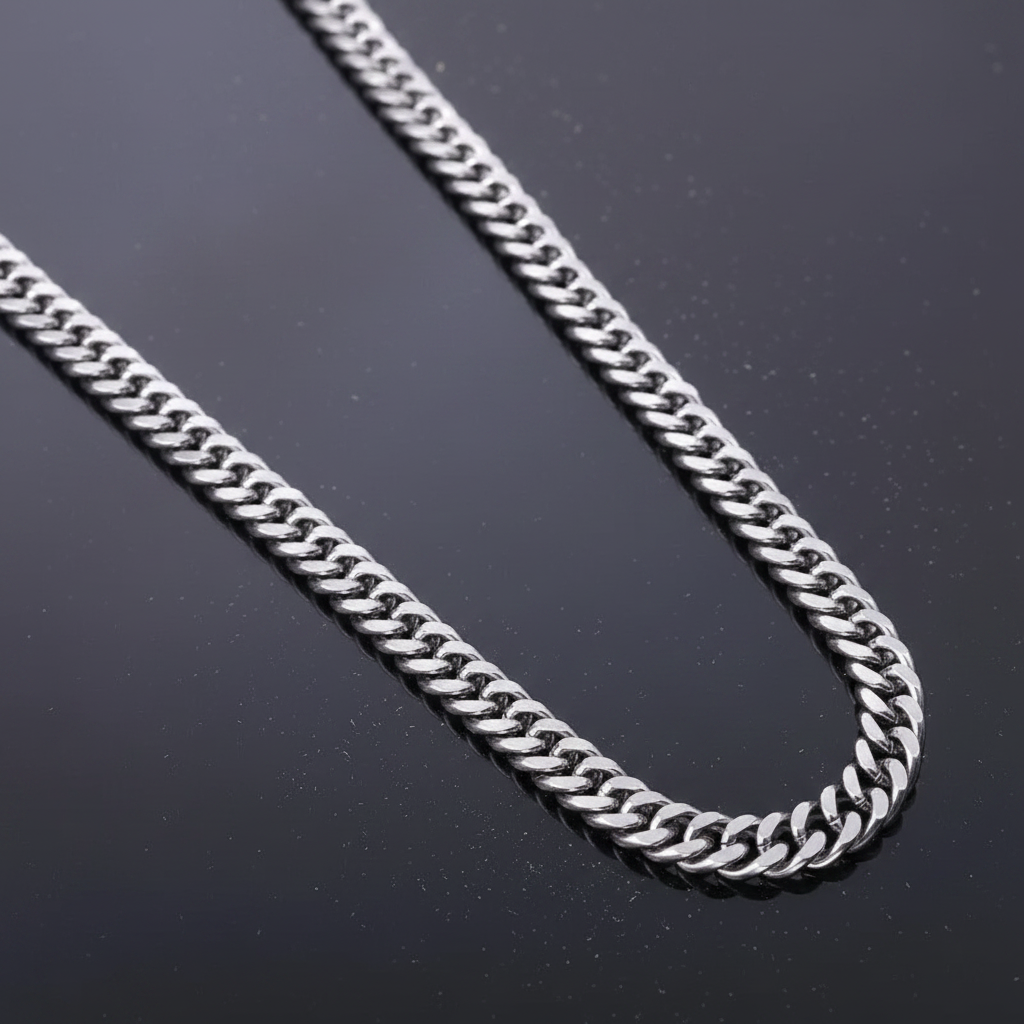 Double Woven Cuban Chain — V2 Dust