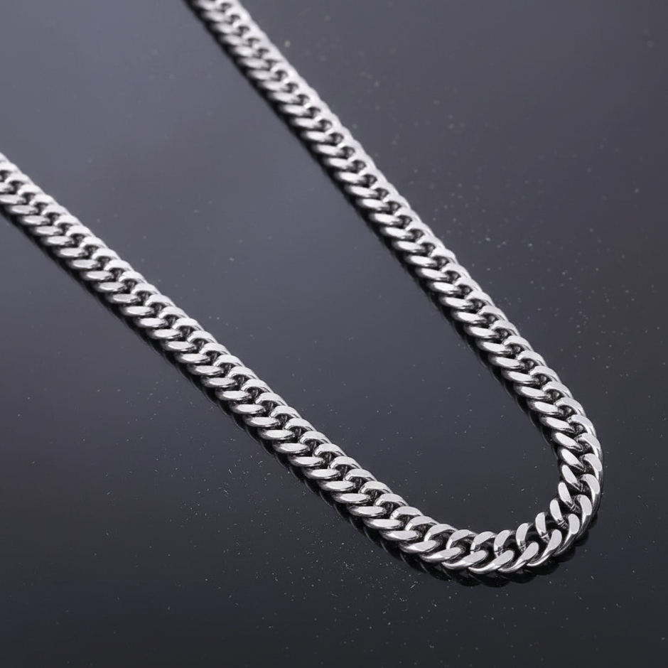 Double Woven Cuban Chain — V2 Dust