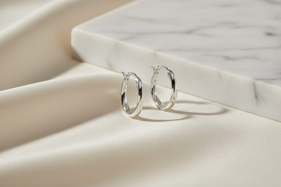 Elegant earring background