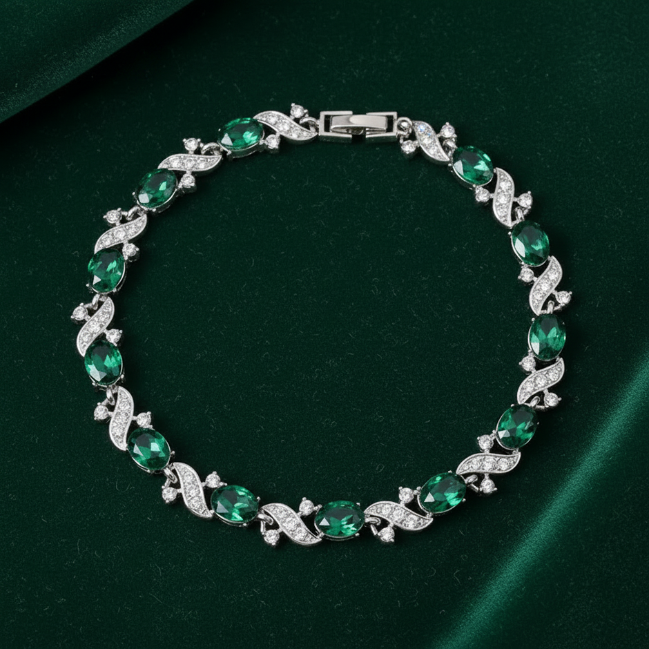 Emerald Bracelet - Vivid Stones V1
