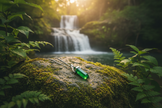 Emerald Crystal Pendant Lifestyle