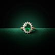 Emerald Gold Ring - Image 2 Retry
