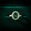 Emerald Gold Ring - Image 2
