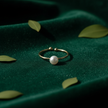 Emerald Velvet with Greenery