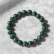Epidote Bracelet - Flat Lay