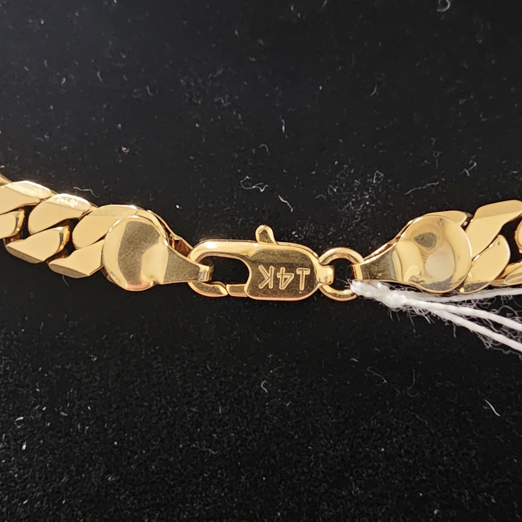 Figaro Chain - Clasp Hallmark