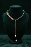 Full Necklace Green Velvet