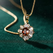 Garnet Pendant — Velvet + Dust + Sparkle