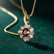 Garnet Pendant — Velvet + Dust