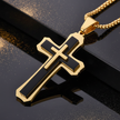 Gold & Black Cross - Retry