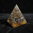 Gold Buddha Obsidian Pyramid – Black Velvet 2