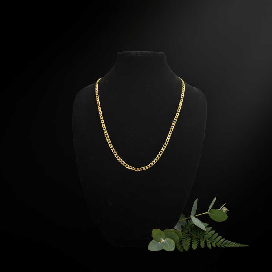 Gold Chain - Black Bust