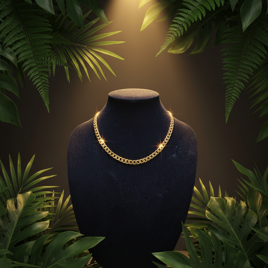 Gold Chain - Greenery Bust Corrected