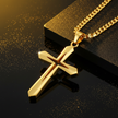 Gold Circular Cross 3 - Redo