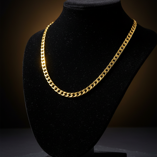 Gold Curb Chain - Version 2