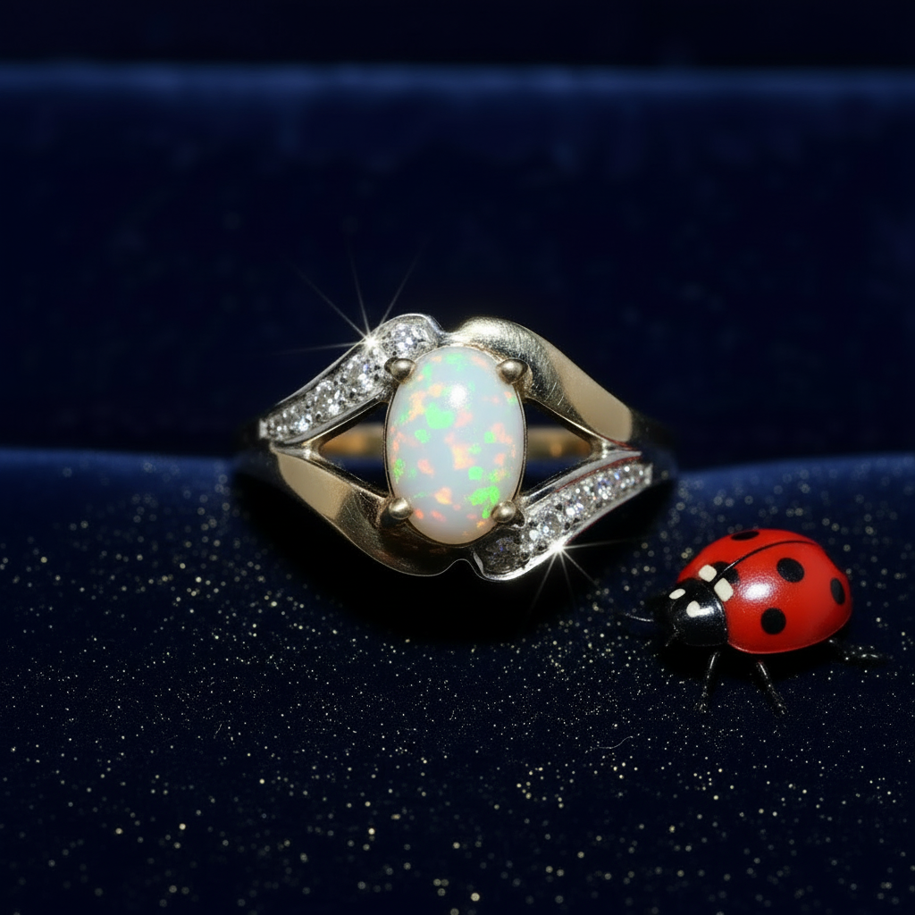 Gold Dust + Ladybug