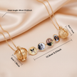 Gold Locket - Open on Champagne Silk