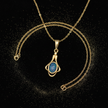 Gold Opal Pendant – Gold Dust Regen