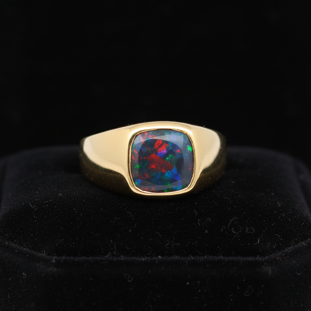 Gold Opal Ring – V1 Clean