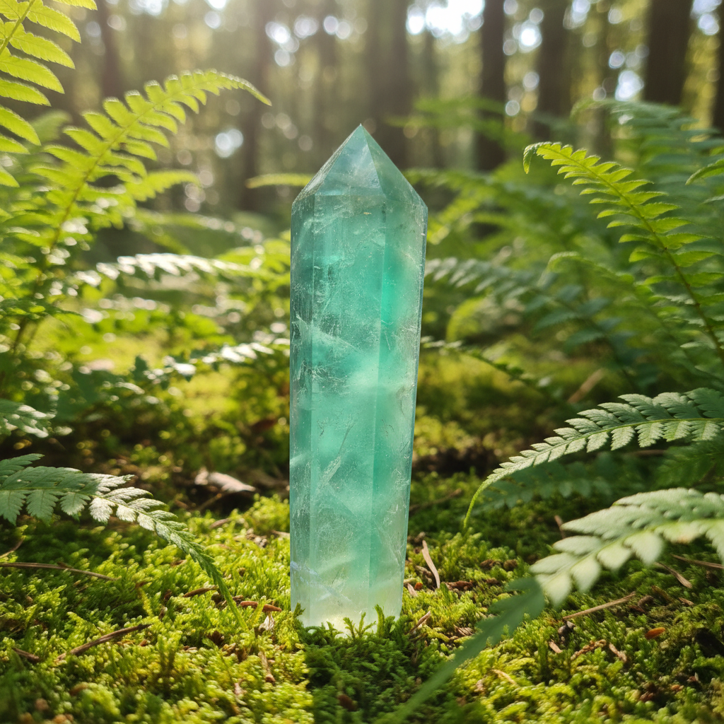 Green Fluorite 1 Forest